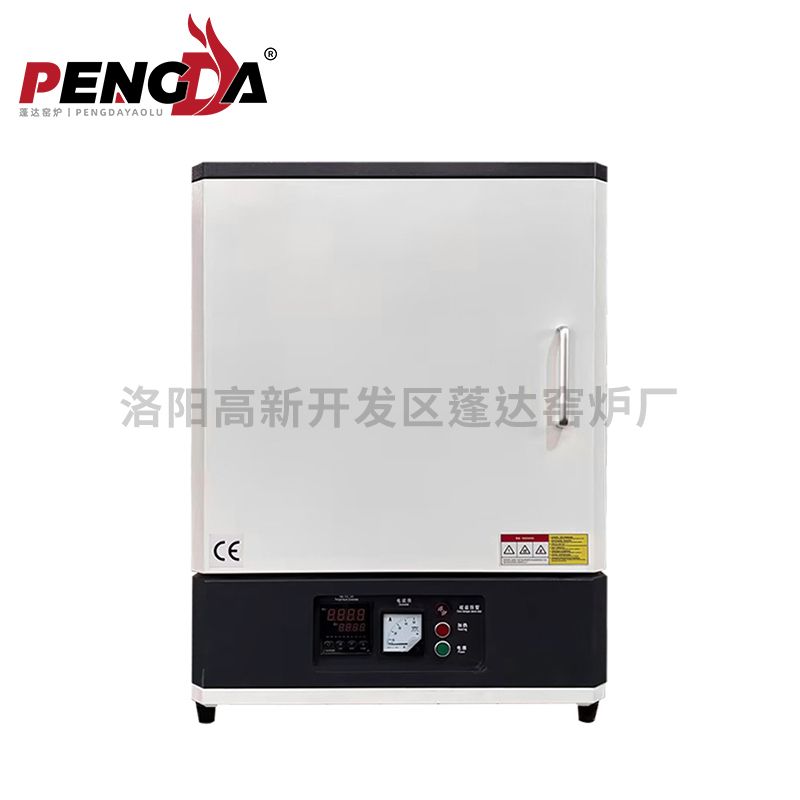 電阻絲加熱1200度馬弗爐400x300x300箱式黑白配色